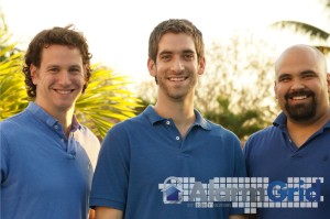 Alarm Grid's Executive Team - from L to R: Eric, Sterling, Joshua (me)