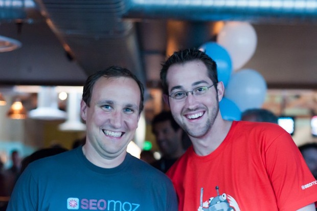 Casey and Chris at MozCon 2011