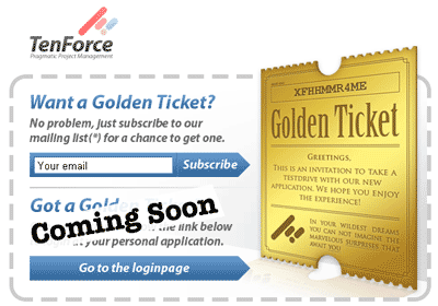 TenForce Golden Ticket