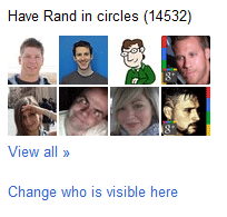 Google+ Have In Circles