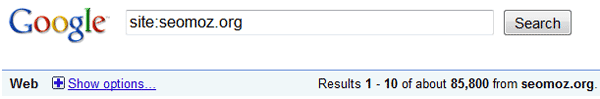 Indexation on Google.com 3 minutes later