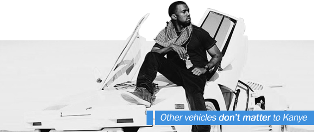 Other Vehicles Don't Matter to Kanye