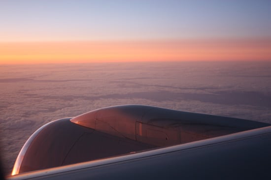 View from the Plane Window