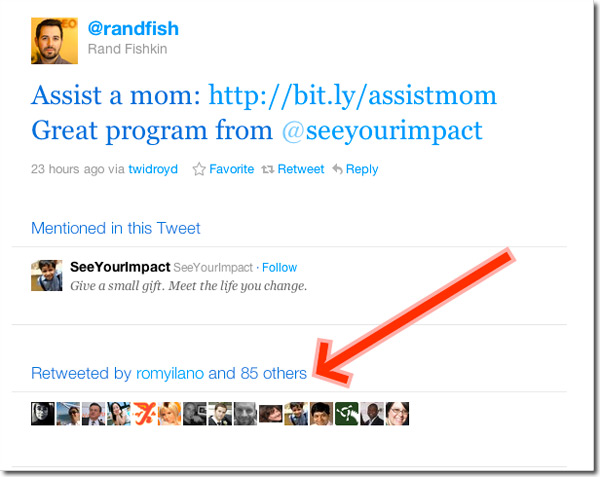 Rand Fishkin retweets