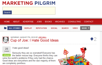 Marketing Pilgrim