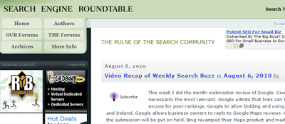 SERoundtable Blog