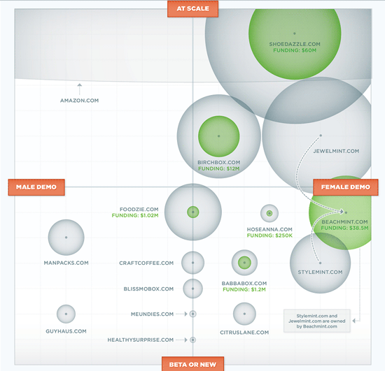 Subscription Services Infographic