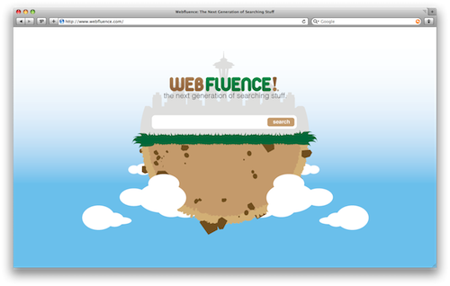 Webfluence Homepage